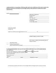 Form 12.913(B) Affidavit of Diligent Search and Inquiry - Florida, Page 4