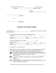 Form 12.913(C) Affidavit of Diligent Search - Florida, Page 2