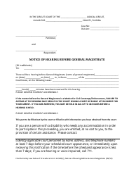 Form 12.920(C) Notice of Hearing Before General Magistrate - Florida, Page 3