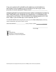 Form 12.980(X) Order to Show Cause - Florida, Page 2
