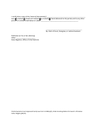 Form 12.981(A)(7) Order Granting Motion for Search of the Putative Father Registry - Florida, Page 2