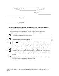 Form 12.984(D) Parenting Coordinator Request for Status Conference - Florida, Page 2