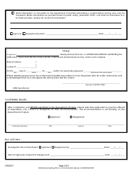 Application for Extension of Premises/Patio Permit - Arizona, Page 2