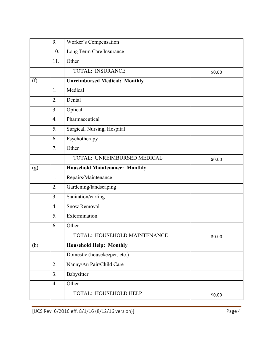 Statement of Net Worth - New York, Page 4