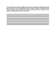 Form 45 Notice of Appeal - Nassau County, New York, Page 2