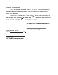 Affidavit in Support of Temporary Restraining Order Against a Public Officer, Board, or Municipal Corporation - Nassau County, New York, Page 2