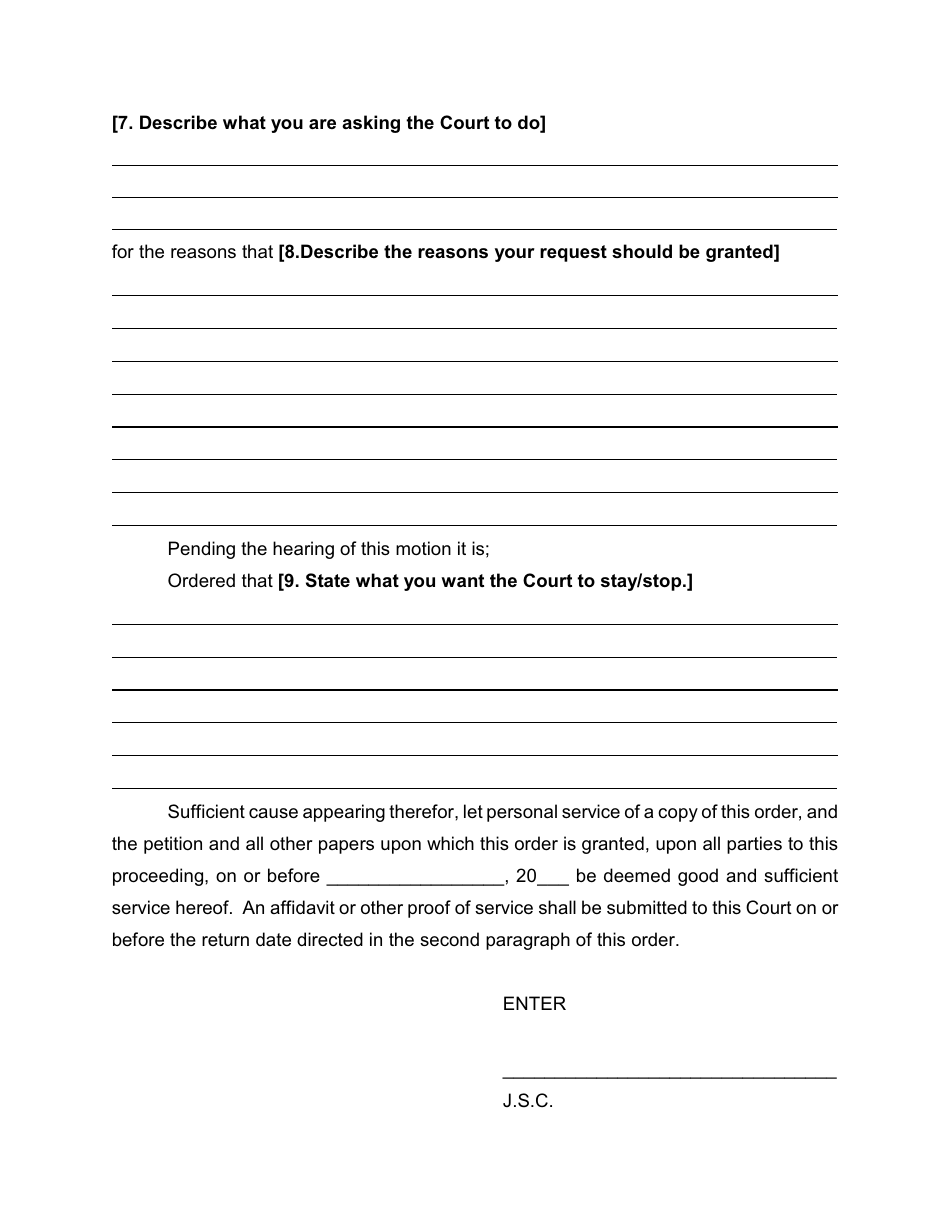 Order to Show Cause in Special Proceeding With Temporary Restraining Order - Nassau County, New York, Page 2