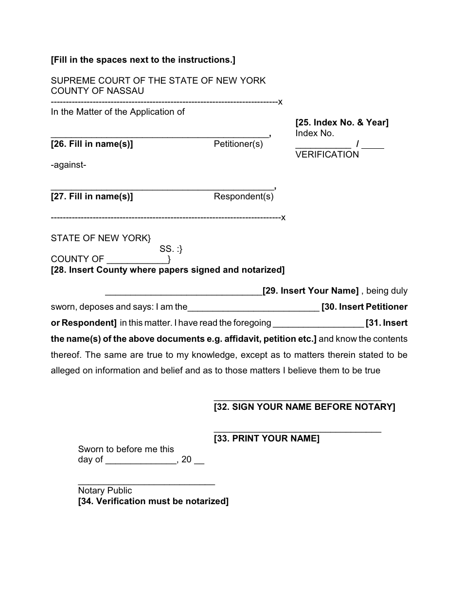 Order to Show Cause in Special Proceeding - Nassau County, New York, Page 6