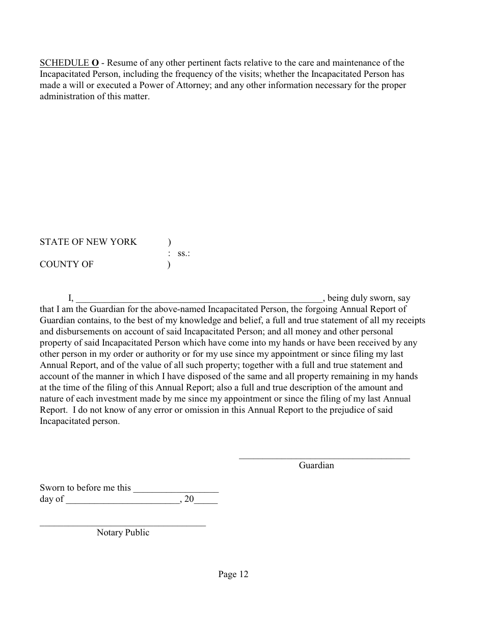 Annual Report of Guardian - Nassau County, New York, Page 12