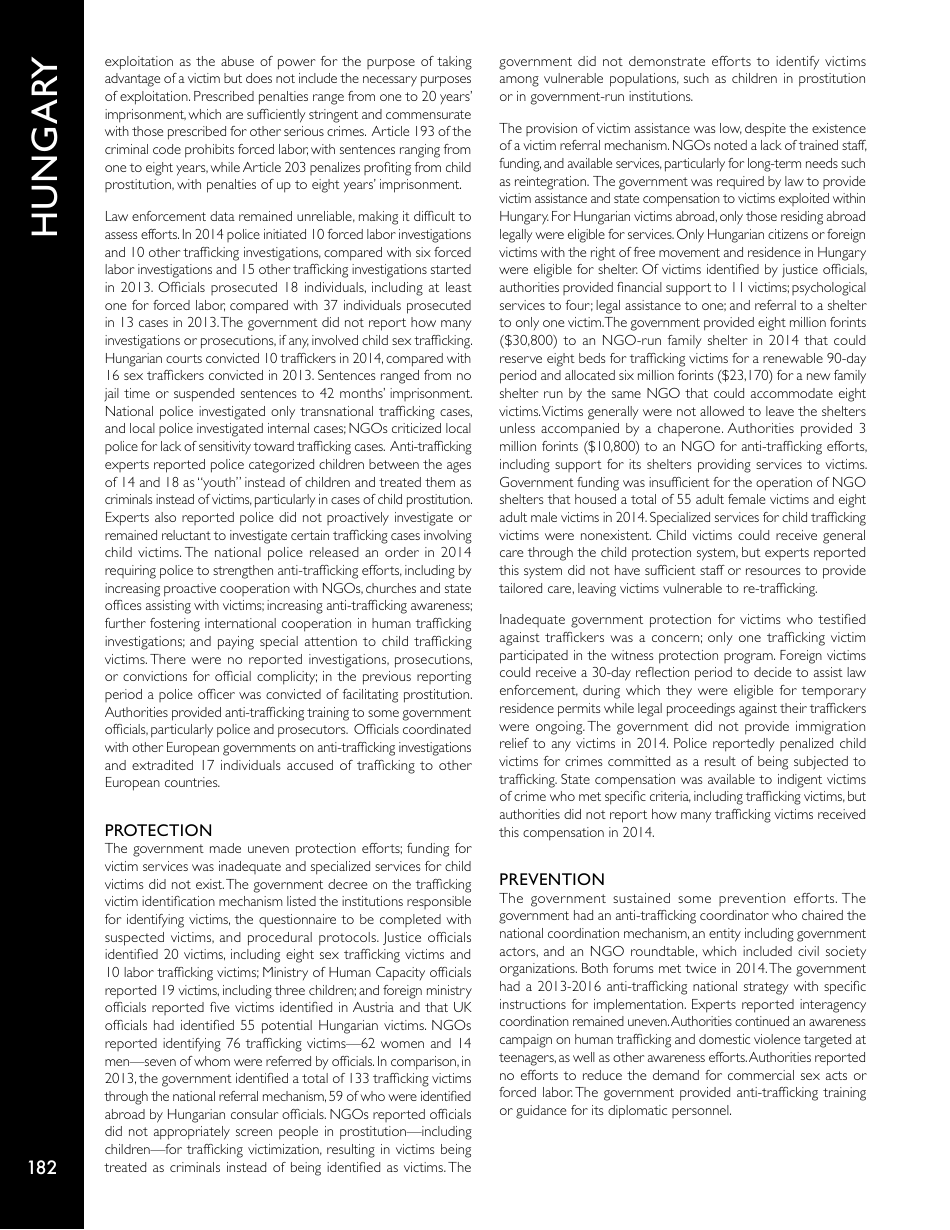 Trafficking in Persons Report: Denmark, Page 42