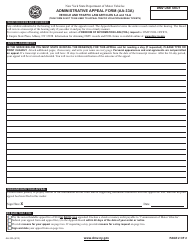 Form AA-33A Administrative Appeal Form - New York, Page 2