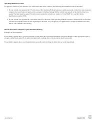 Form AA-3.3 Application to Reopen Default Conviction - New York, Page 2