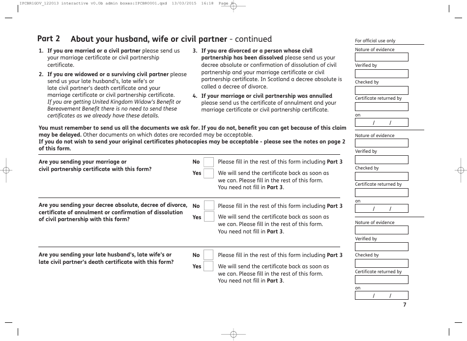 Form IPC BR1 International Pensions Direct Payment - United Kingdom, Page 11