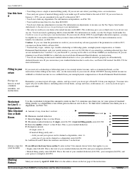 IRS Form 1040EZ Income Tax Return for Single and Joint Filers With No Dependents, Page 2