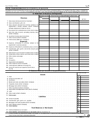 IRS Form 1024 Application for Recognition of Exemption Under Section 501(A), Page 5