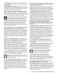 Instrucciones para IRS Formulario SS-4PR Solicitud De Numero De Identificacion Patronal (Ein) (Puerto Rican Spanish), Page 4