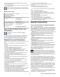 Instructions for IRS Form SS-4 &quot;Application for Employer Identification Number (Ein)&quot;, Page 2