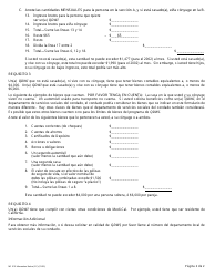 Formulario MC010 Notificacion De Informacion Para Personas Incapacitadas Elegibles Que Trabajan - California (Spanish), Page 2
