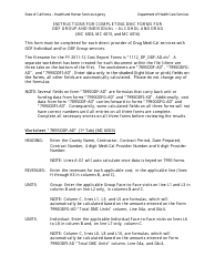 Document preview: Instructions for Form MC6003, MC6015, MC6016 - California