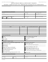 Document preview: Form MC360 Notification of Medi-Cal Intercounty Transfer - California