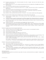 Instructions for Form MC338 250 Percent Income Test Work Sheet for the 250 Percent Working Disabled Program - Adults - California, Page 2