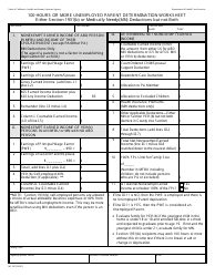 Document preview: Form MC337 100 Hours or More Unemployed Parent Determination Worksheet - California