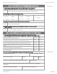 Form MC223 C Supplemental Statement of Facts for Medi-Cal Child Applicant Only - Under Age 18 - California (Armenian), Page 3