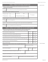 Form MC223 C Supplemental Statement of Facts for Medi-Cal Child Only - Under Age 18 - California (Vietnamese), Page 3