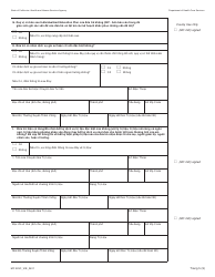 Form MC223 C Supplemental Statement of Facts for Medi-Cal Child Only - Under Age 18 - California (Vietnamese), Page 5
