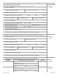 Form MC223 Applicant&#039;s Supplemental Statement of Facts for Medi-Cal - California (Tagalog), Page 8