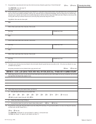 Form MC223 Applicant&#039;s Supplemental Statement of Facts for Medi-Cal - California (Hmong), Page 4