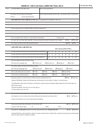 Form MC223 Applicant&#039;s Supplemental Statement of Facts for Medi-Cal - California (Hmong), Page 6