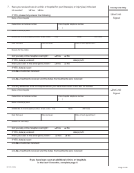 Form MC223 Applicant&#039;s Supplemental Statement of Facts for Medi-Cal - California, Page 2