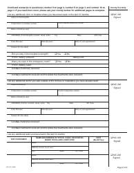 Form MC223 Applicant&#039;s Supplemental Statement of Facts for Medi-Cal - California, Page 8