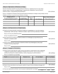 Form MC210 RV Medi-Cal Annual Redetermination Form - California (Tagalog), Page 2