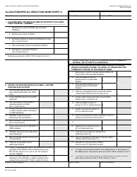 Document preview: Form MC176 W Allocation/Special Deduction Worksheet - California