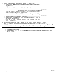 Form MC176 PI Period of Ineligibility for Nursing Facility Level-Of-Care Work Sheet - California, Page 2