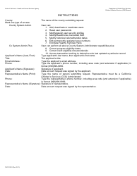 Form DHCS9093 Cms Net County System Administrator Security and Confidentiality Oath Agreement - California, Page 2