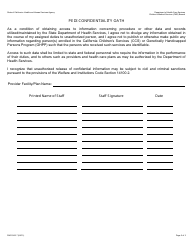 Form DHCS4517 Provider Electronic Data Interchange (Pedi) Account Request - California, Page 2