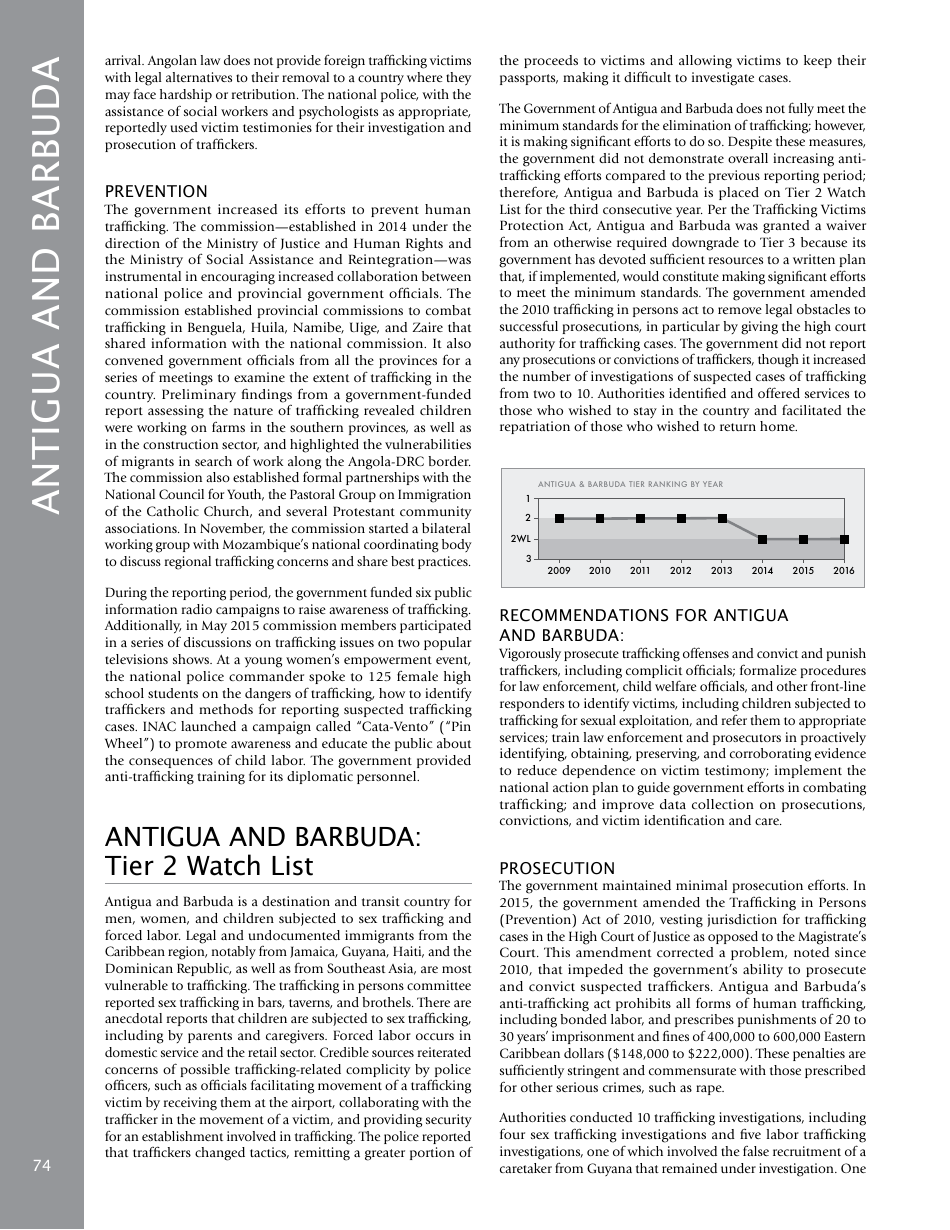 Trafficking in Persons Report: Country Narratives (A-C), Page 10