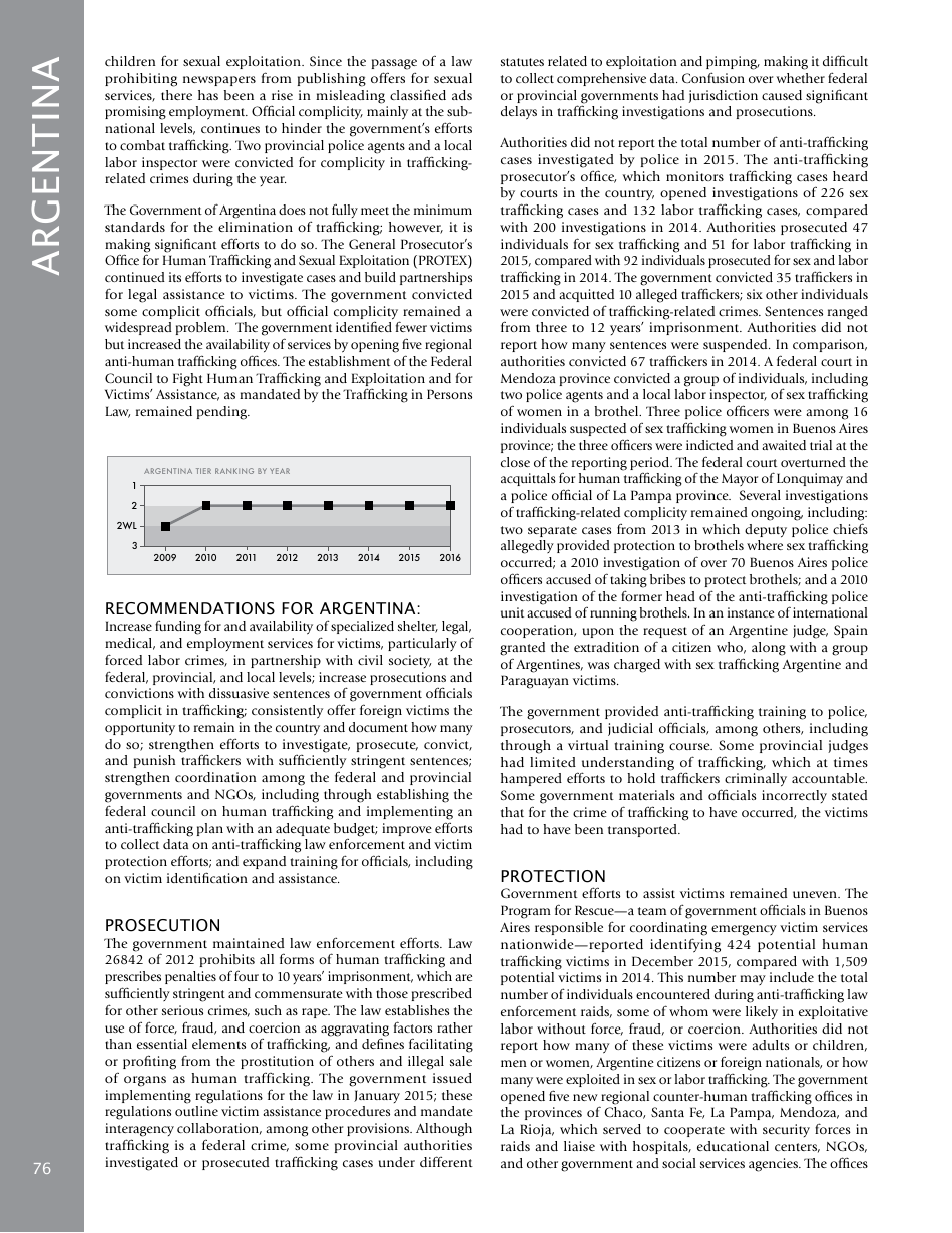 Trafficking in Persons Report: Country Narratives (A-C), Page 12