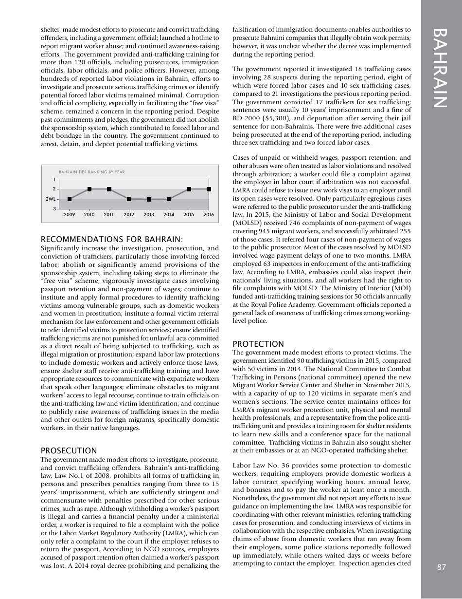 Trafficking in Persons Report: Country Narratives (A-C), Page 23