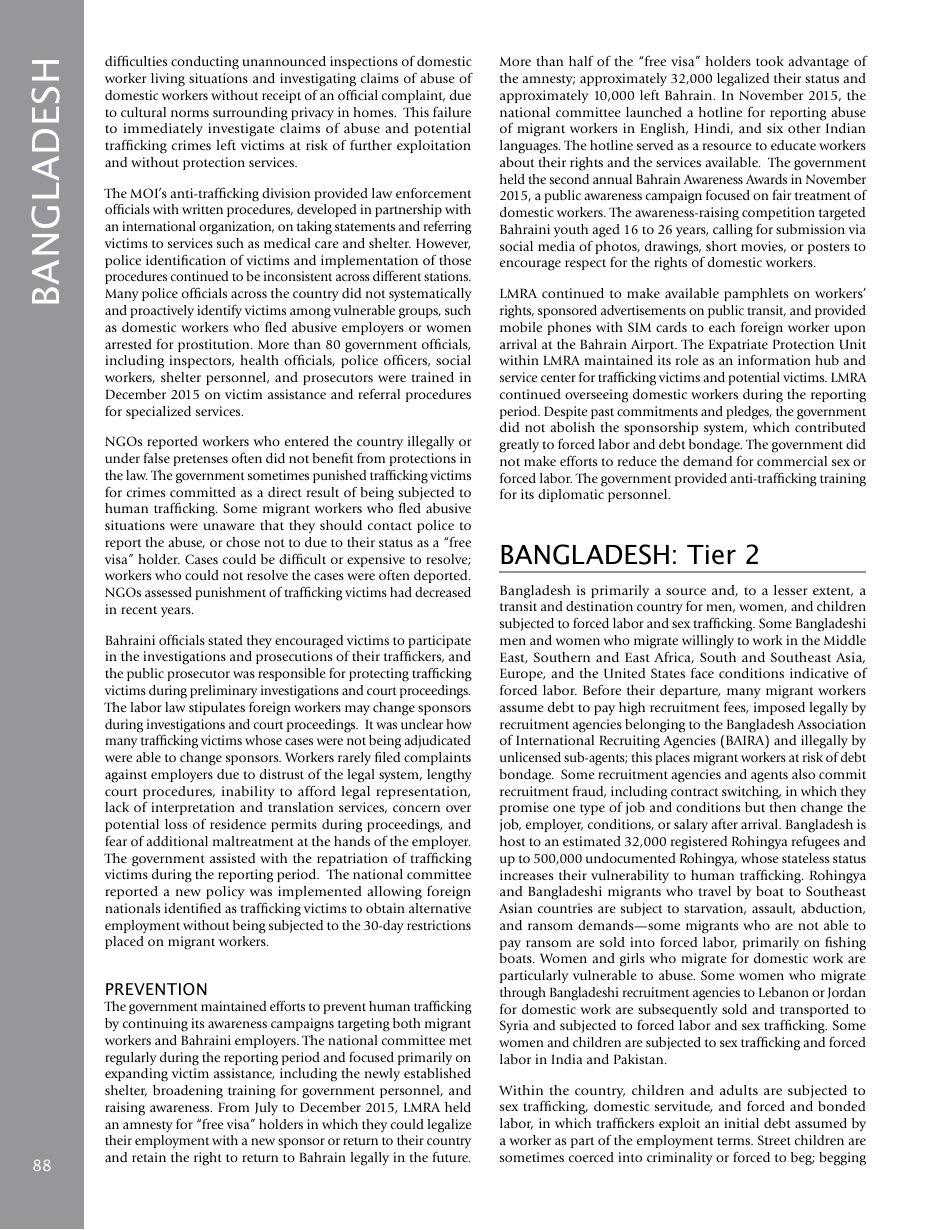 Trafficking in Persons Report: Country Narratives (A-C), Page 24