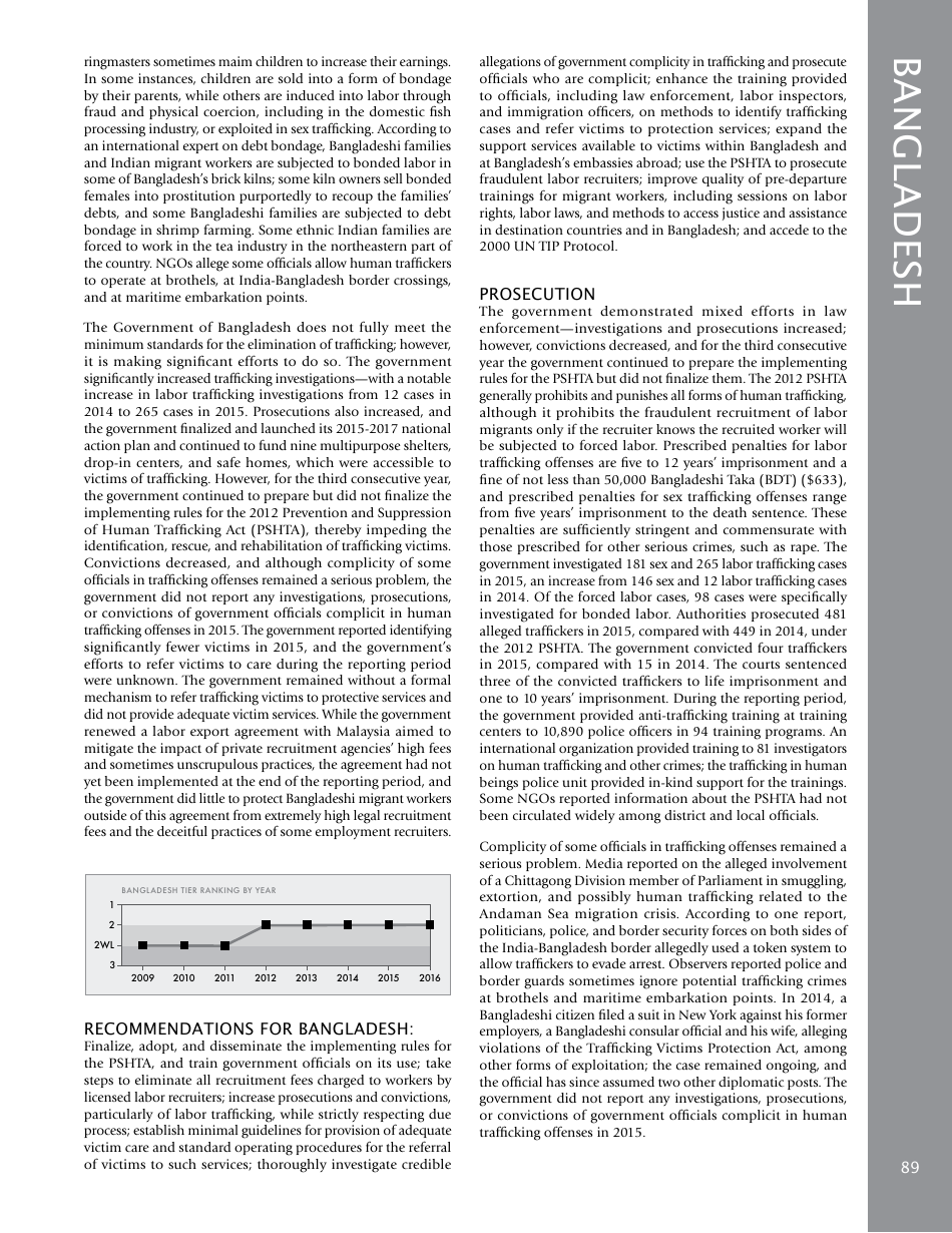 Trafficking in Persons Report: Country Narratives (A-C), Page 25