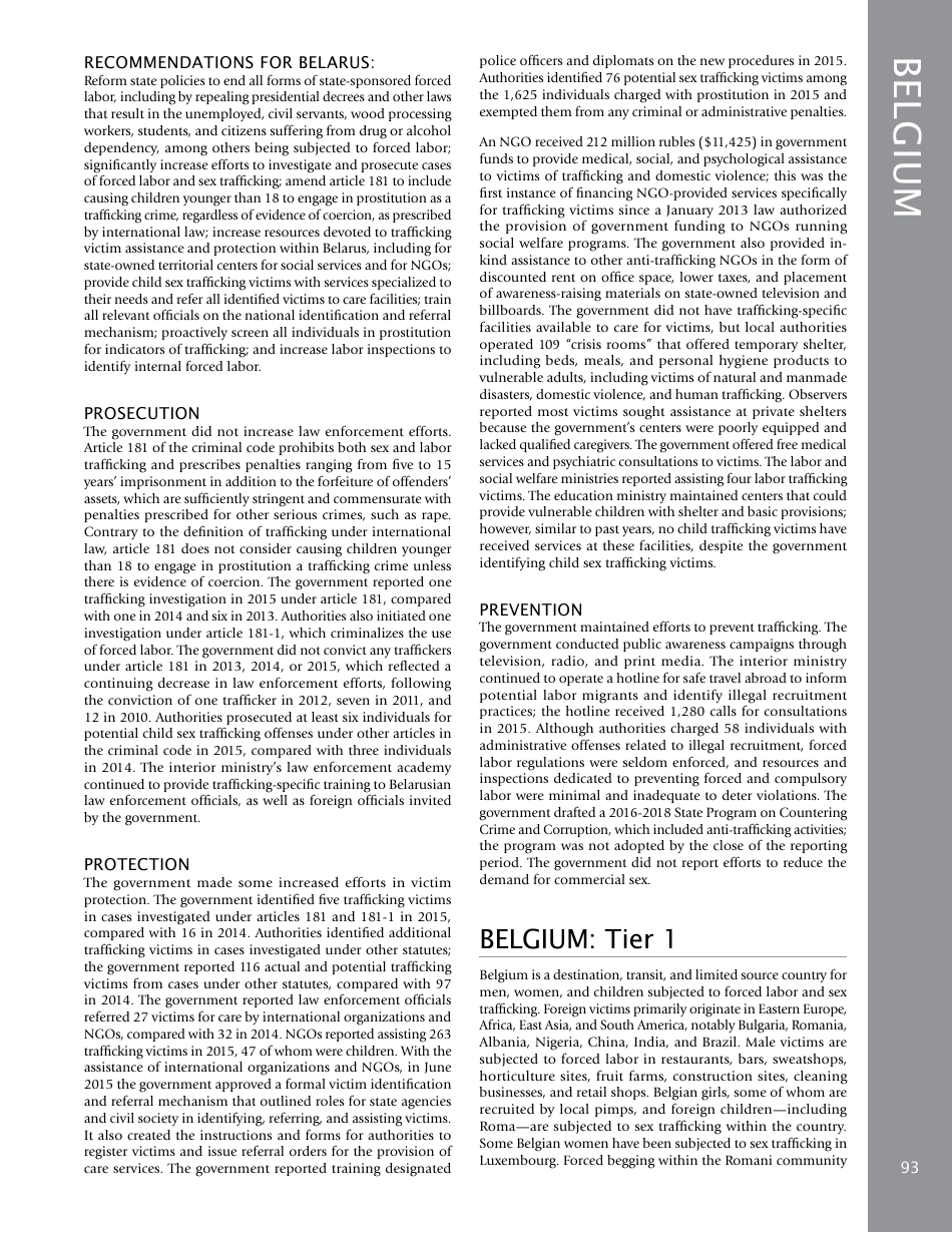 Trafficking in Persons Report: Country Narratives (A-C), Page 29