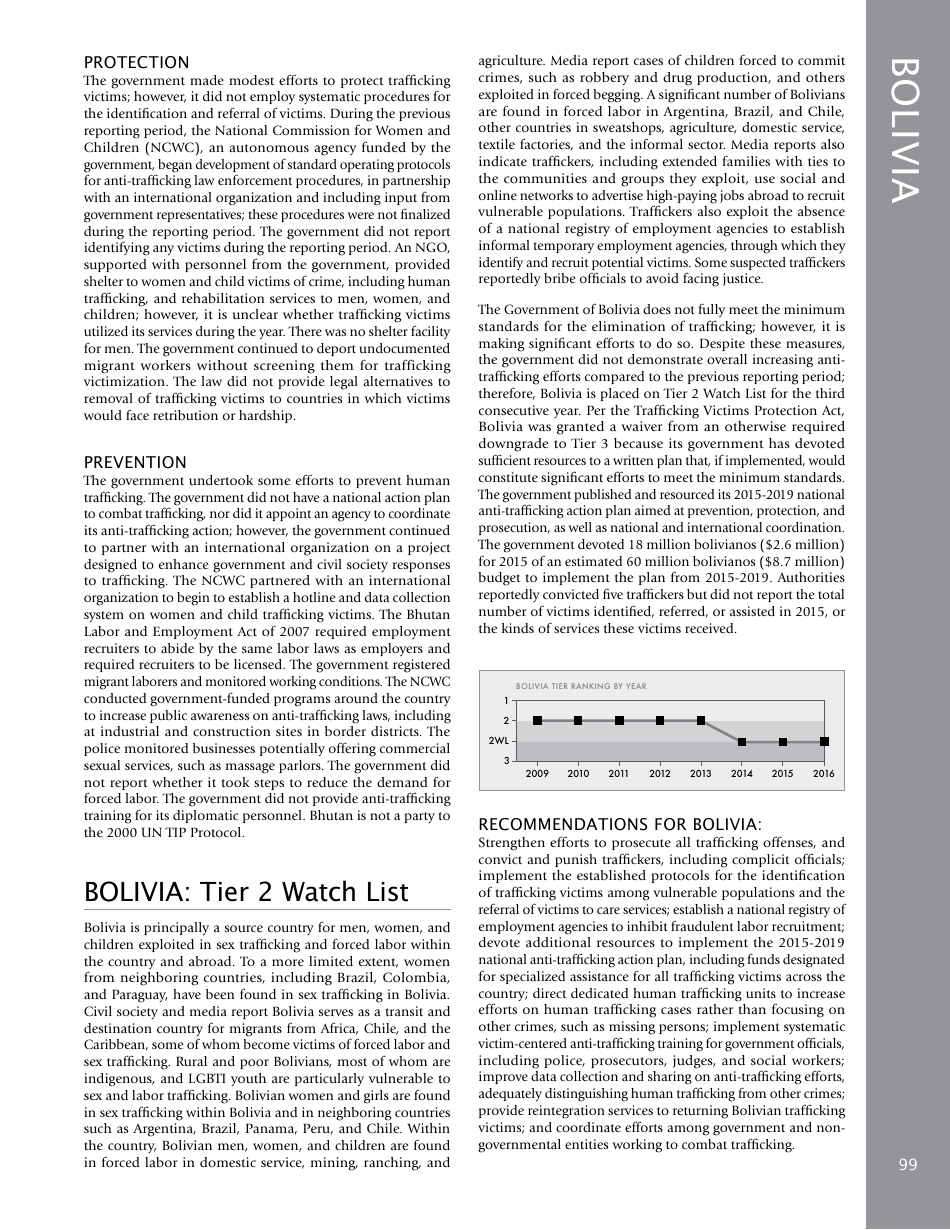 Trafficking in Persons Report: Country Narratives (A-C), Page 35