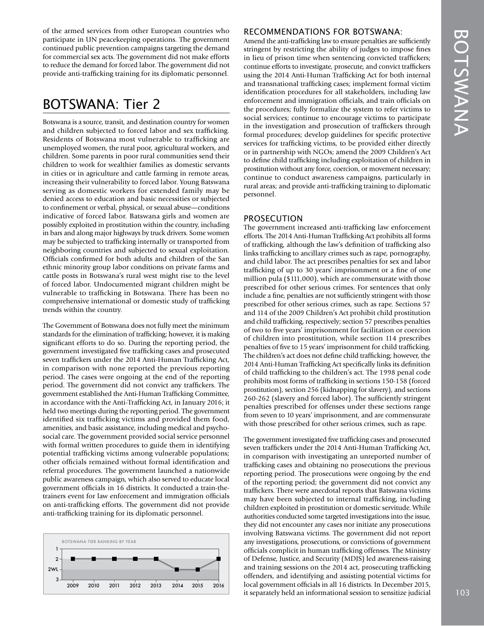 Trafficking in Persons Report: Country Narratives (A-C), Page 39