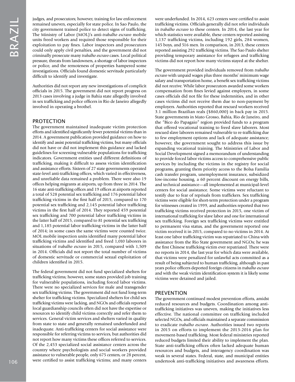 Trafficking in Persons Report: Country Narratives (A-C), Page 42