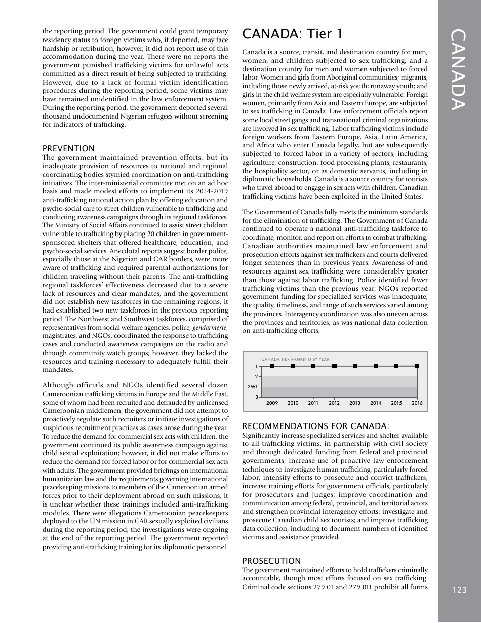 Trafficking in Persons Report: Country Narratives (A-C), Page 59