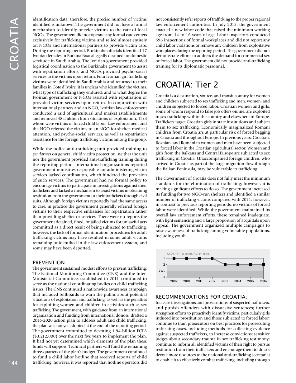 Trafficking in Persons Report: Country Narratives (A-C), Page 80